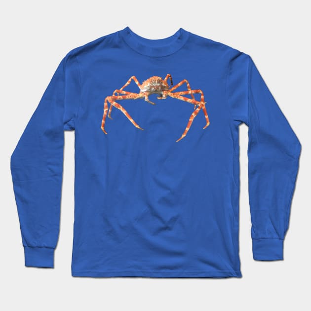Photo of a Japanese Spider Crab Long Sleeve T-Shirt by Glenn’s Credible Designs